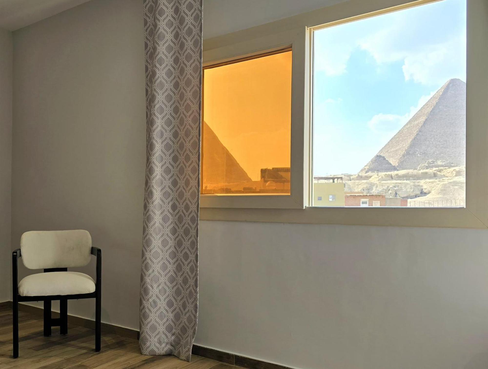 Al Farida Boutique Pyramids Hotel Kafrat al Jabal Luaran gambar