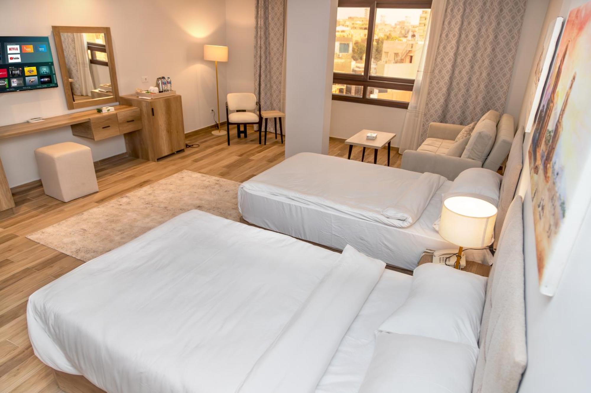 Al Farida Boutique Pyramids Hotel Kafrat al Jabal Luaran gambar