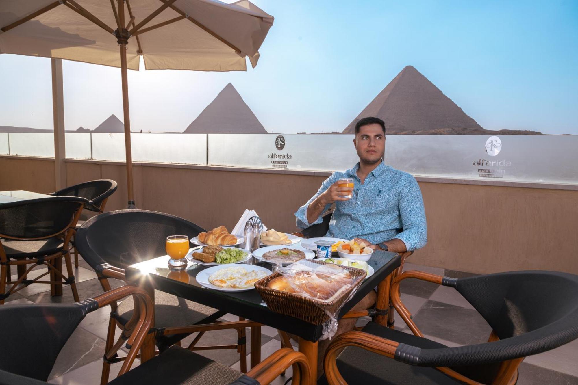 Al Farida Boutique Pyramids Hotel Kafrat al Jabal Luaran gambar